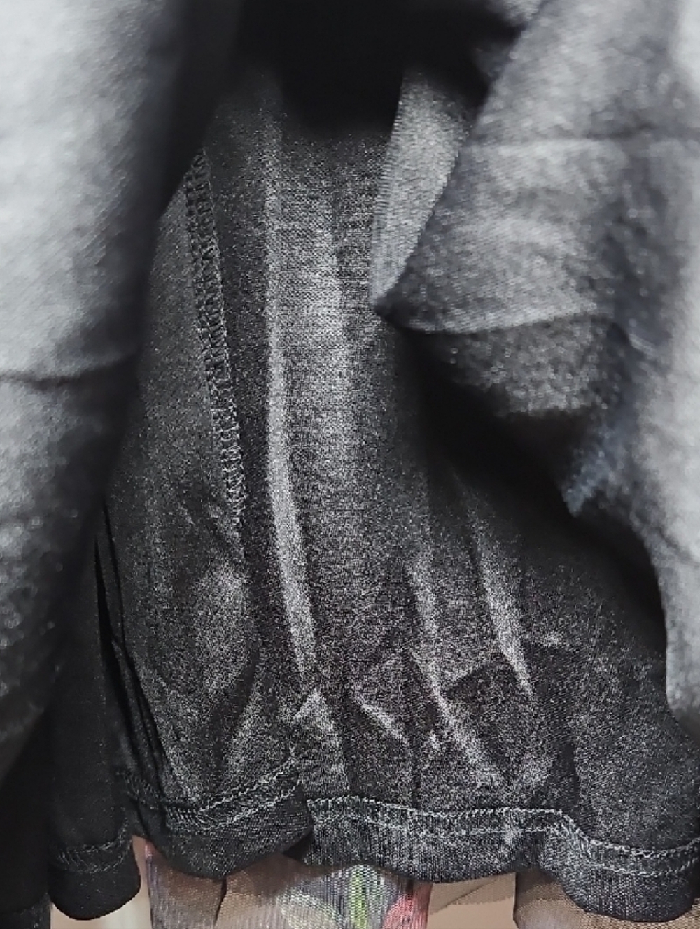 Lulus Sentimental Charisma Black Floral Mesh Tiered Midi Dress New - Picture 5 of 12